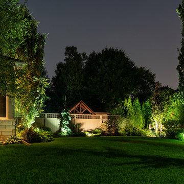 Markham Outdoor Lighting Redesign - View After Conscape
