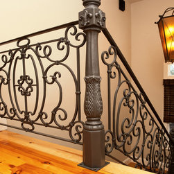 Indoor wrought iron railing - Products