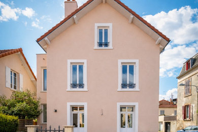 Exemple d'une façade de maison.