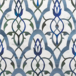 Painted Marble tile - Products