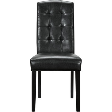 Burwell Dining Side Chair - Black