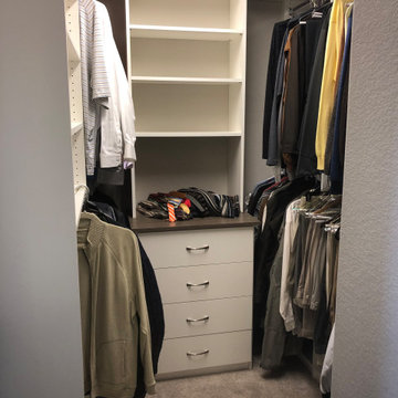 His & Hers Master Closets