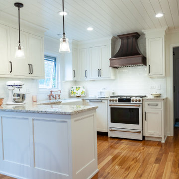 Farmhouse Kitchen and Laundry Room Remodel in Naperville, Illinois
