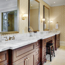 wood trim 3/4 way