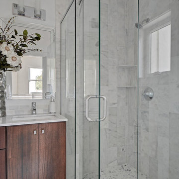 ATX Modern home - Reclaimed Ivory White Oak