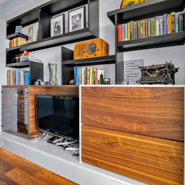 Elegant Modern "Man Cave"