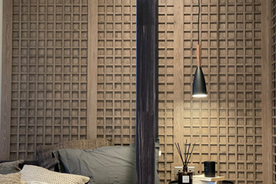 Inspiration for a scandinavian bedroom in Cheshire.