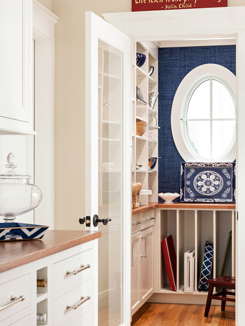 Wallpaper Pantry Ideas, Pictures, Remodel and Decor