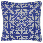 Bareens Designer Rugs - Rustic Pierce Printed Italian Velvet Handmade Pillow - Embellish your home with this timeless casual chic handmade pillow made with gorgeous soft luscious Printed Italian Velvet. A mesmerizing addition to any decor, this beautiful, elegant pillow features beautiful colors with unique design made by skilled artisans. An intricate design and exquisite coloration make this handmade pillow a standout piece in any decor.