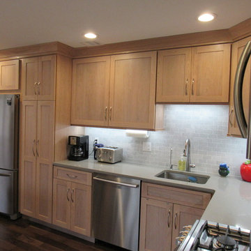 Parsippany, NJ Kitchen Remodel and Expansion with Island