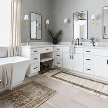 his/her master bathrooms