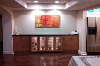 Inspiration for a contemporary home design remodel in Chicago