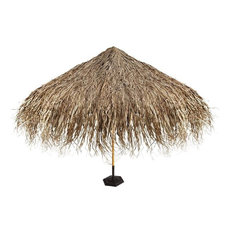Outdoor Umbrella California Umbrella 11 Foot Auto Tilt Market With Bronze Pole In Black