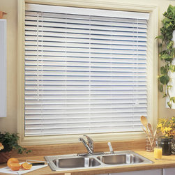 BlindSaver Advantage 2-1/2" Faux Wood Blinds - Window Blinds