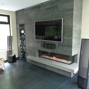 75+ Repräsentative Wohnen mit Eckkamin Ideen & Bilder - Dezember 2020