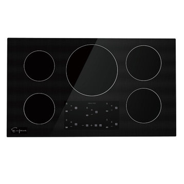 Empava 36" Electric Stove Induction Cooktop with 5 Power Boost Burners Smooth