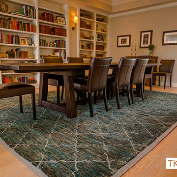 Select Oak Hardwood Finished in Cotton White Stain