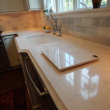 All White Kitchen