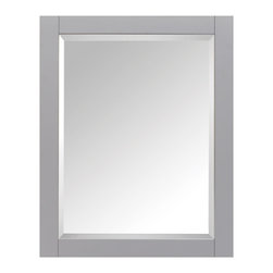 Avanity Corporation - Avanity 24" Mirror Cabinet, Chilled Gray Finish - Medicine Cabinets