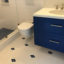Easton's bathroom