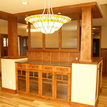 Whole House Remodel Woodsy Craftsman Style