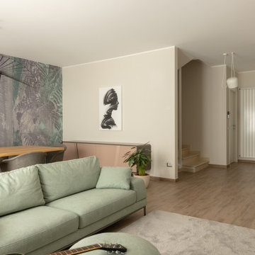 INTERIOR DESIGN - nuovo living soft green