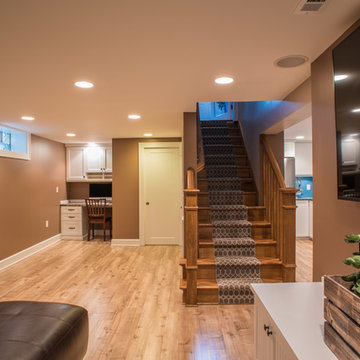 Charming Basement Remodel