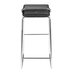 Wedge Modern Barstool By Zuo Modern - Bar Stools And Counter Stools