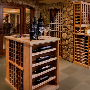 Custom Wine Cellar and Bar - Peterborough, NH