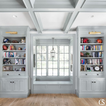 Decorative Vent Covers In A Home Office