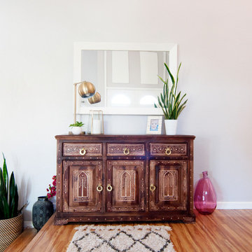 My Houzz: Eclectic Bohemian Style in a 1976 Fixer-Upper