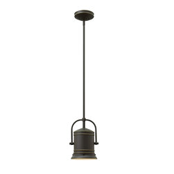 Hinkley Lighting - Hinkley Lighting Pullman 1 Light Mini-Pendant, Oil Rubbed Bronze - 3254OZ - Pendant Lighting