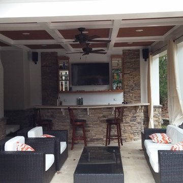 Ultimate Outdoor Man Cave and Ultimate Outdoor Show Place at the Same Time