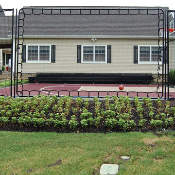 30'x30' Home Basketball Court Built By SnapSports