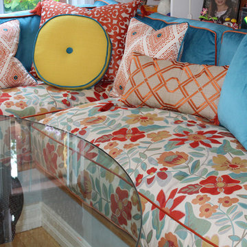 Banquette Seating and Pillows
