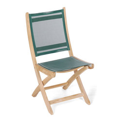 Wintons Teak Mendez Folding Chair - Outdoor Dining Chairs