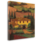 Tangletown Fine Art - "Tuscany VIlla" By Montserrat Masdeu, Giclee Print on Gallery Wrap Canvas - Give your home a splash of color and elegance with European art by Montserrat Masdeu.