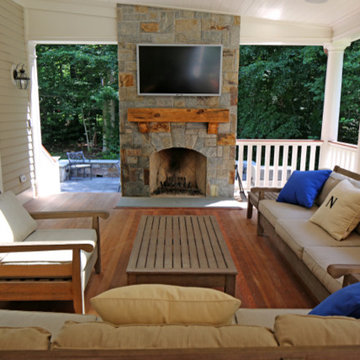 Deck and Patio in Darien, Ct