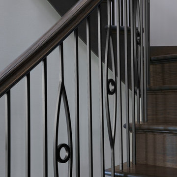 Custom New Home Design, Grand Staircase