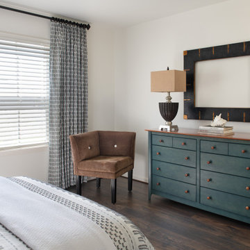 A Richly Textured Guest Bedroom