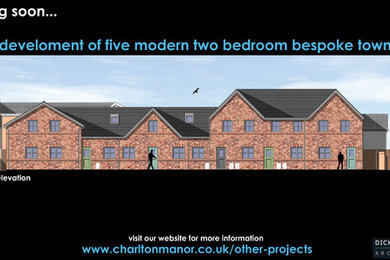Planning for 5 Townhouses on a small site with former permission for 3 units