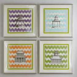 Florence de Dampierre "Zigzag Pagoda" Prints - Artwork