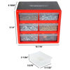 Plastic Storage Box With 6 Drawers by Stalwart
