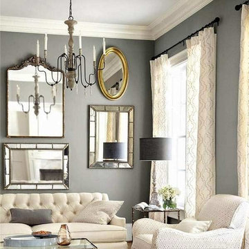 50 ideas to creating art wall panels and scenery in different style