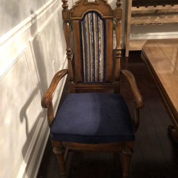 Dining Room makeover/ keeping family heirlooms relevant