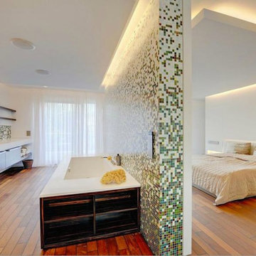 Schlafzimmer/Badbereich OG