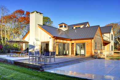 Country exterior home idea in New York