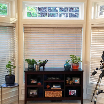 Grey Distressed Wood Blinds