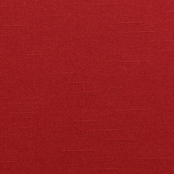 Red Woven Solid Color Upholstery Fabric By The Yard
