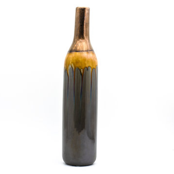 Claybarn Patina Sienna Bottle Vase